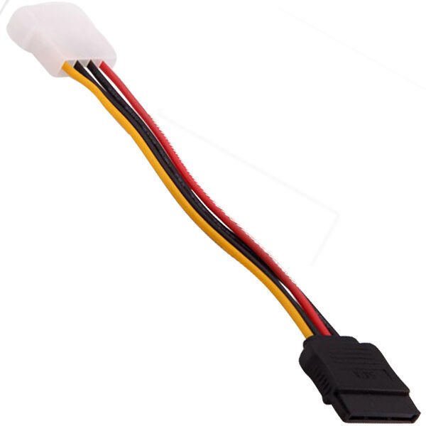 Ayt Serial Sata Power Kablo 4 Pin Dvr Kamera Kayıt Cihazı Harddisk Arası Aktarma Kablosu