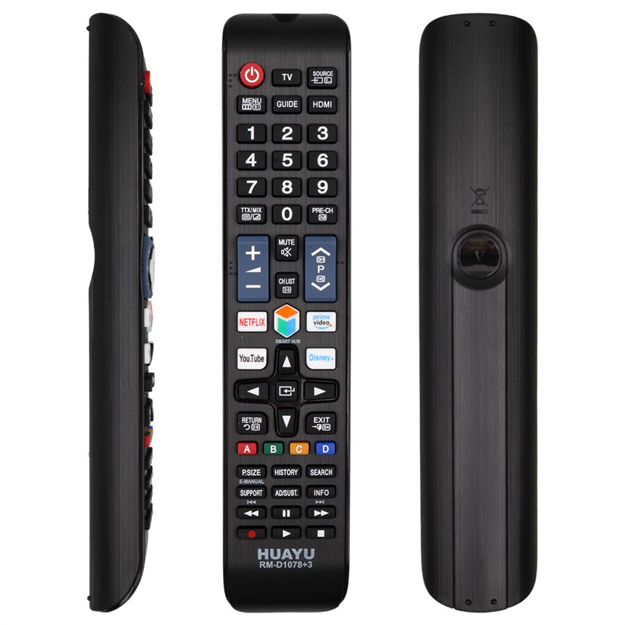 RM-D1078+3 Samsung Netflix Youtube Prime Video Disney+ Tuşlu LCD Led TV Kumanda