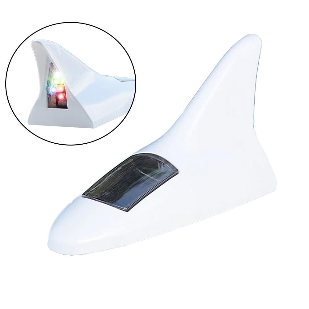 Ayt Sunup Solar Led Işıklı Shark Oto Anten Lambası Güneş Enerjili Araç Lambası