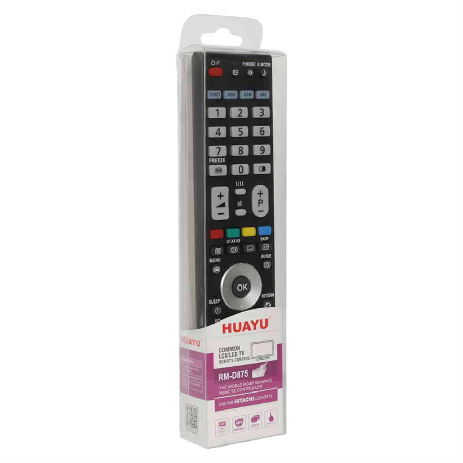 HUAYU KL RM-D875 HITACHI UNIVERSAL LCD LED TV KUMANDASI