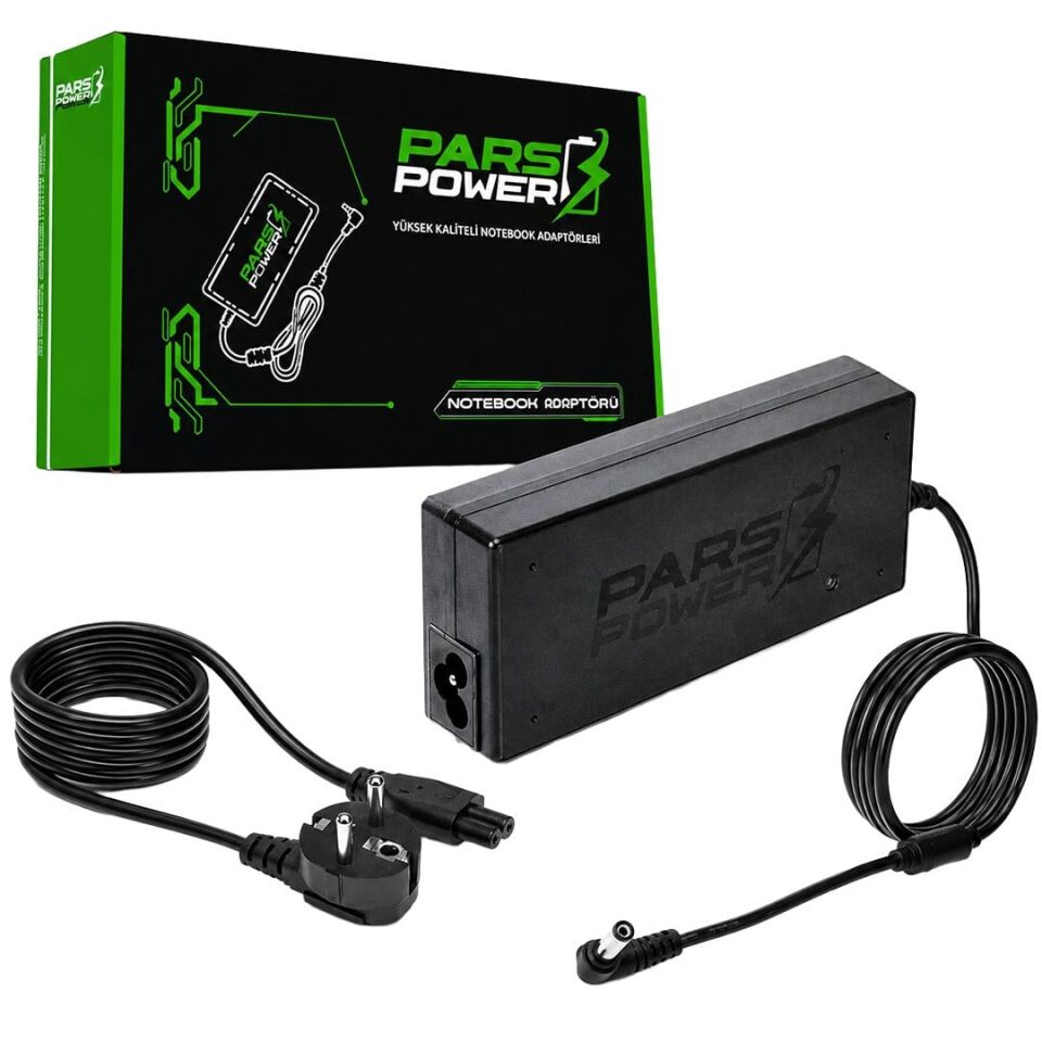 Parspower Prs-011 Plastik Kasa 19V 3.42A 65W (4.0*1.35Mm) Standart Notebook Adaptör