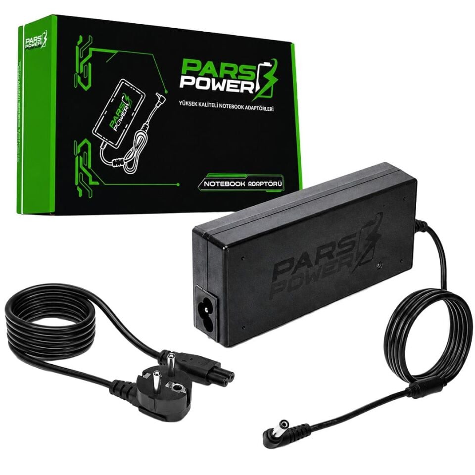Parspower Prs-011 Plastik Kasa 19V 3.42A 65W (4.0*1.35Mm) Standart Notebook Adaptör