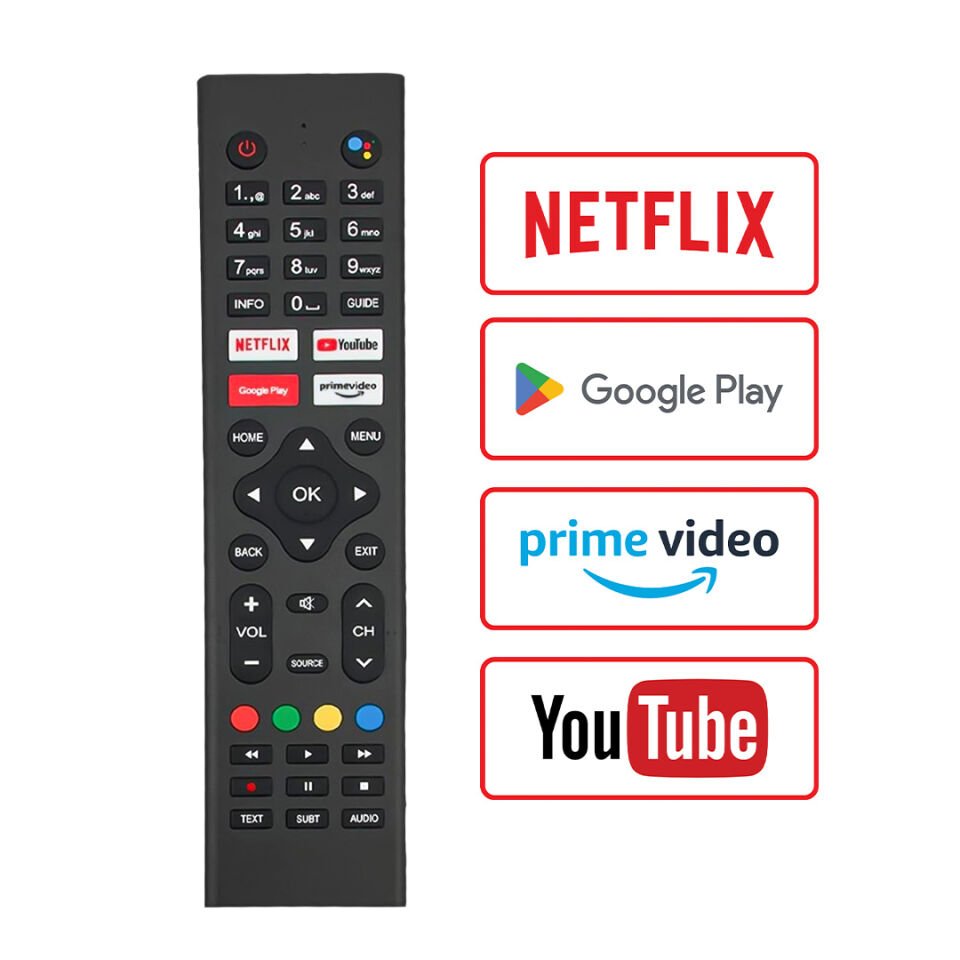Ayt Weko Sunny SN43LEDH6886 Netflix Google Play Youtube Prime Video Tuşlu Ses Komutsuz Lcd Led Tv Kumanda