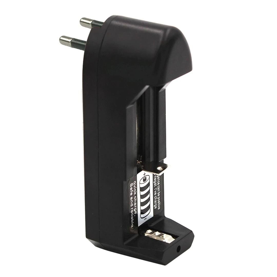 Ayt Powermaster Pil Şarj Cihazı 3.7 Volt 500 Ma Li-on Pil Şarj Aleti 18650 18500 18350 Modellerine Uygun