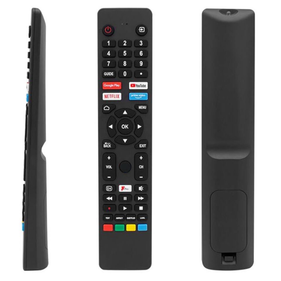 Ayt Jvc RM-C3250 Netflix Prime Video Google Play Youtube Tuşlu Ses Komutsuz Lcd Led Tv Kumandası