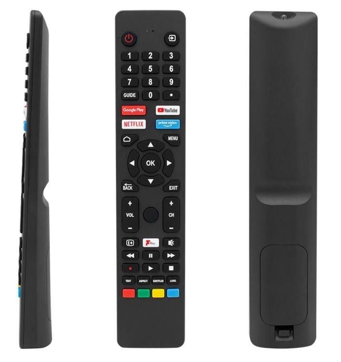 Ayt Jvc RM-C3250 Netflix Prime Video Google Play Youtube Tuşlu Ses Komutsuz Lcd Led Tv Kumandası