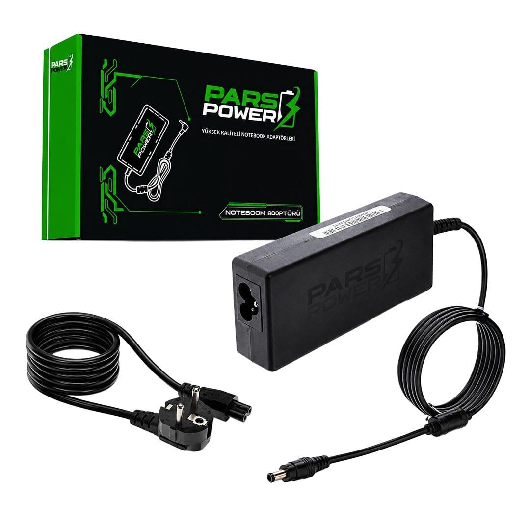 Parspower Prs-061 Plastik Kasa 19V 4.74A 90W (5.5*3.0Mm) Standart Notebook Adaptör
