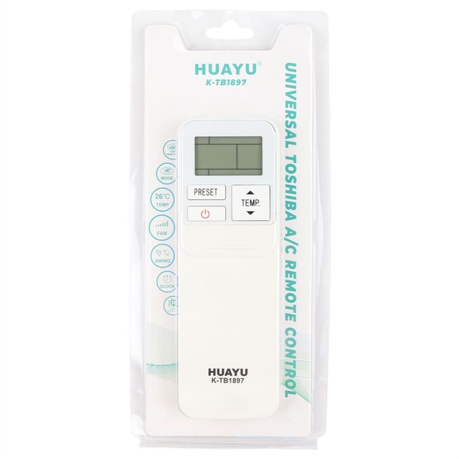 Huayu K-TB1897 Toshiba A/C Akıllı Universal Klima Kumandası