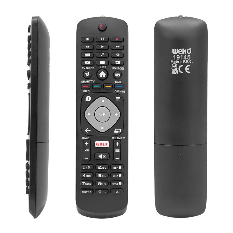 Weko Kl Philips Smart Tuşlu Netflix Lcd Led Tv Kumandası Uzaktan Kumanda