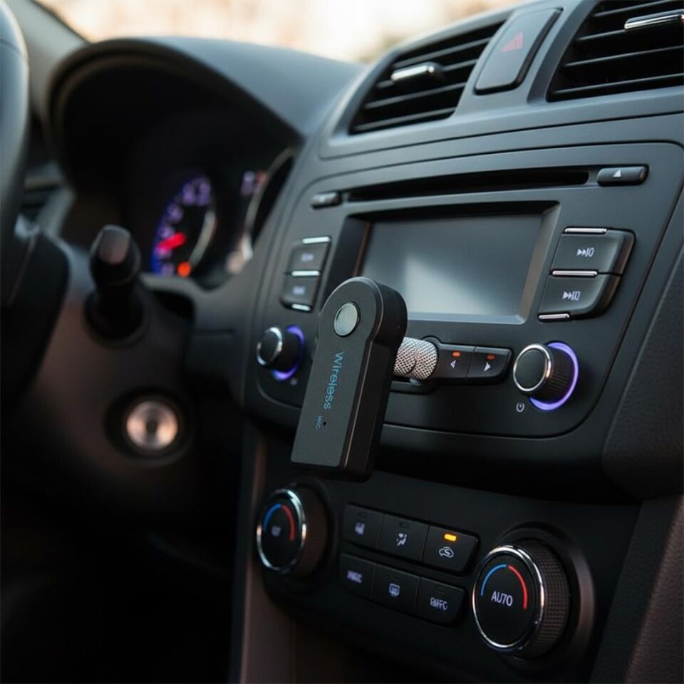 Powermaster Pm-12767 Mikrofonlu Oto Kablosuz Bluetooth Aux Araç Kiti Araç Aux Girişli Bluetooth Müzik Konuşma Özellik