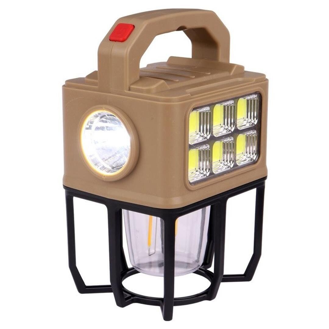 Powermaster PM-26459 3 Modlu Beyaz - Filament Solar Masa - Kamp Lambası - El Feneri