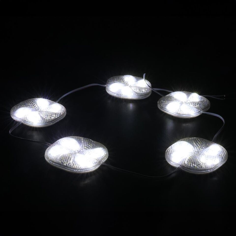 Powermaster 12 Volt 3 Watt Soğuk Beyaz Yanıp Sönen 6565-2835 Modül Led