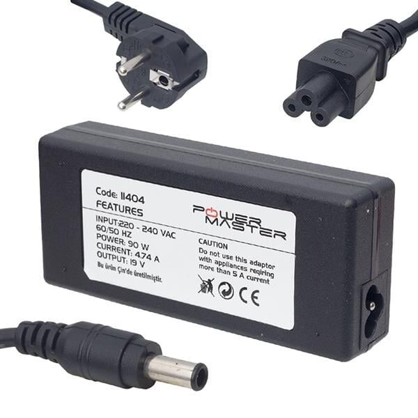 Powermaster PM-11404 19 Volt - 4.74 Amper 5.5*3.0  Mm Uçlu Adaptör (Samsung Notebook)