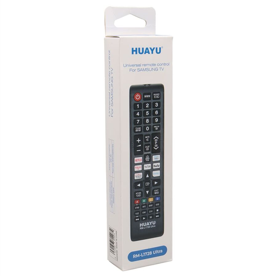 RM-L1728 Samsung Ultra Netflix Prime Rakuten Hulu Youtube Disney+ Tuşlu LCD Led TV Kumanda