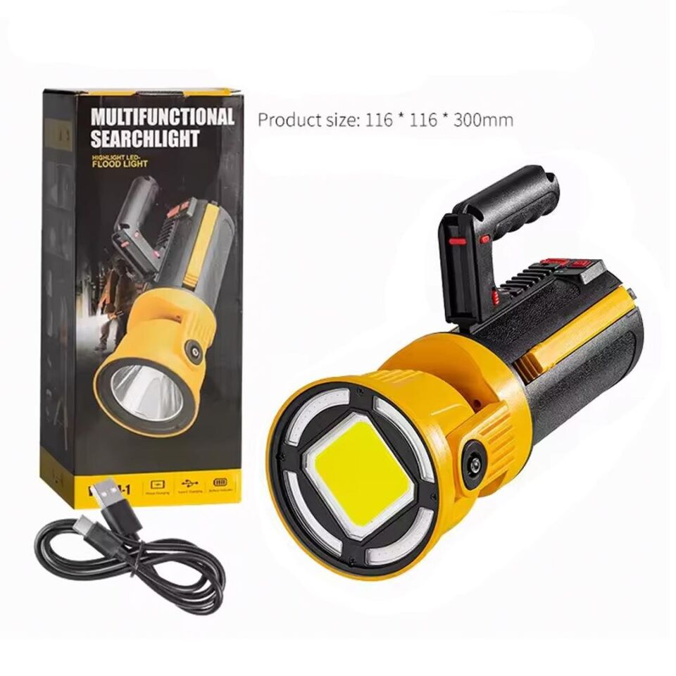 Powermaster MX-W5164-3 Cob Ledli Çok Fonksiyonlu Işıldak