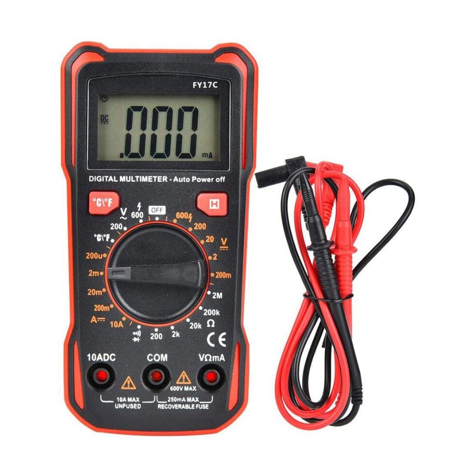 Powermaster FY17C Digital Multimetre Ölçü Aleti Ölçüm Cihazı