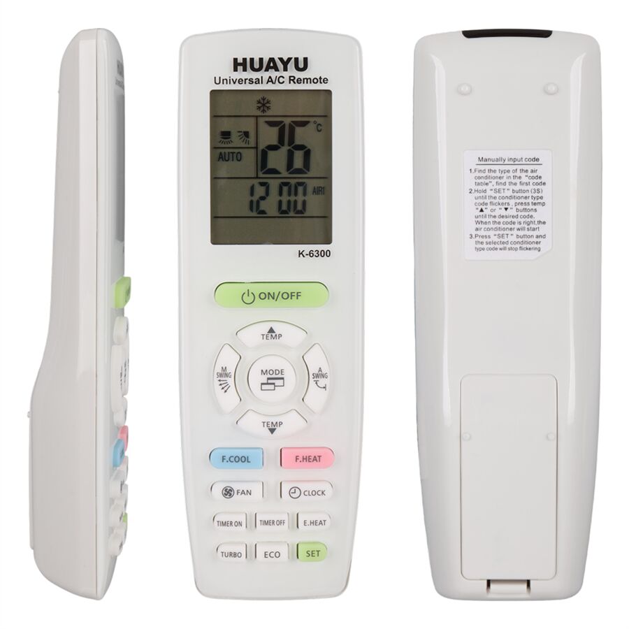 Huayu K-6300 Üniversal A/C Akıllı Klima Kumandası