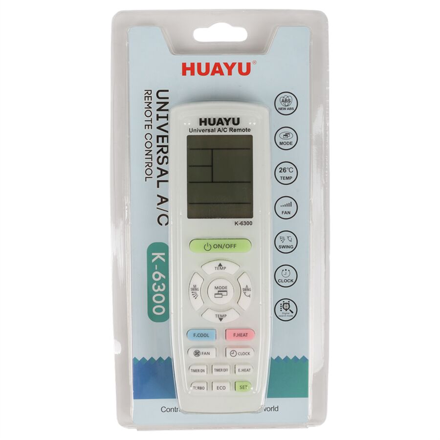 Huayu K-6300 Üniversal A/C Akıllı Klima Kumandası