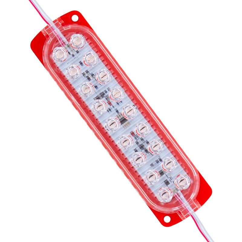 Powermaster 12 Volt 3.6 Watt Kırmızı Flaşlı Yanıp Sönen 2835 Mercekli Modül Led 12V
