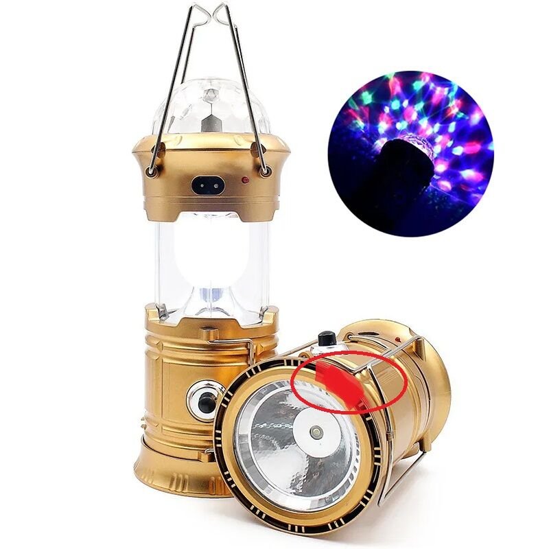 POWERMASTER SX-6805 RENKLİ ŞARJLI KAMP LAMBASI