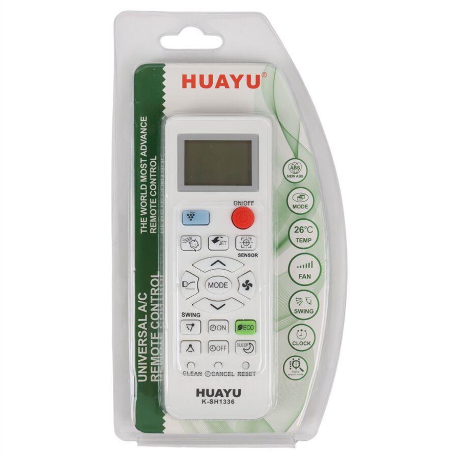 Huayu K-SH1336 Üniversal Sharp Akıllı Klima Kumandası