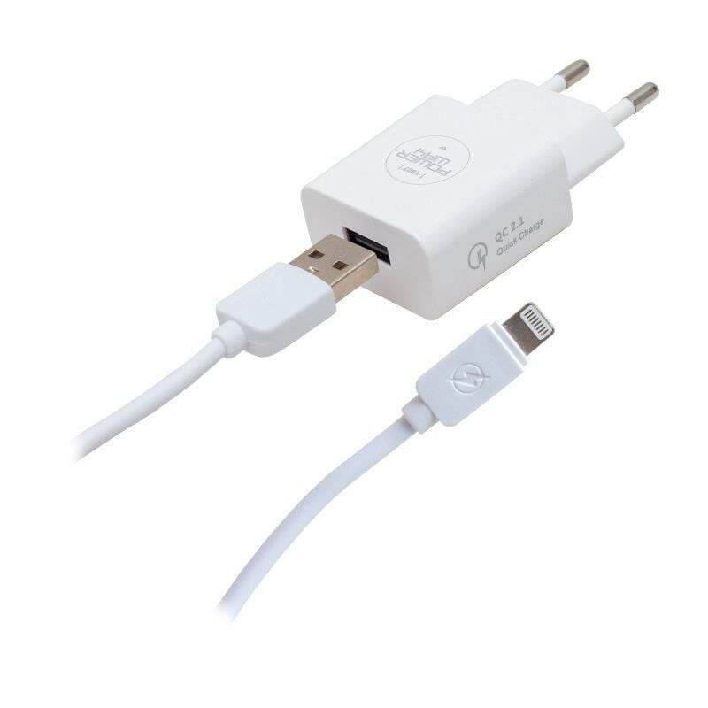 Powerway X-907 5 Volt 2100mA Şarj Başlık Adaptörü iPhone Kablo İphone İçin Şarj Aleti Cihazı