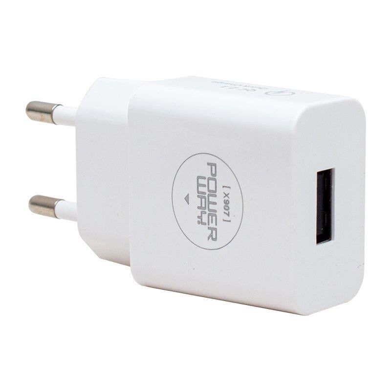 Powerway X-907 5 Volt 2100mA Şarj Başlık Adaptörü iPhone Kablo İphone İçin Şarj Aleti Cihazı