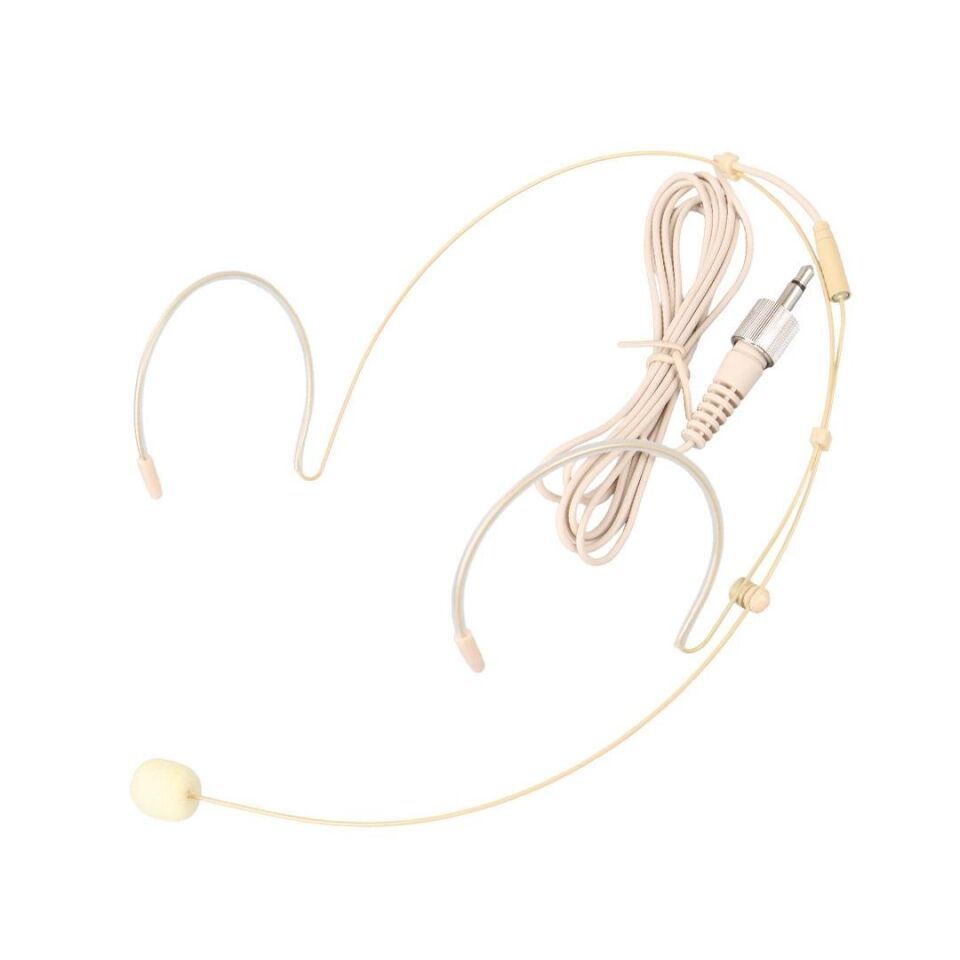 Osawa W-4 Ten Rengi 3.5 Mm Jacklı Headset Mikrofon Müşteri Hizmetleri Kafa Mikrofonu