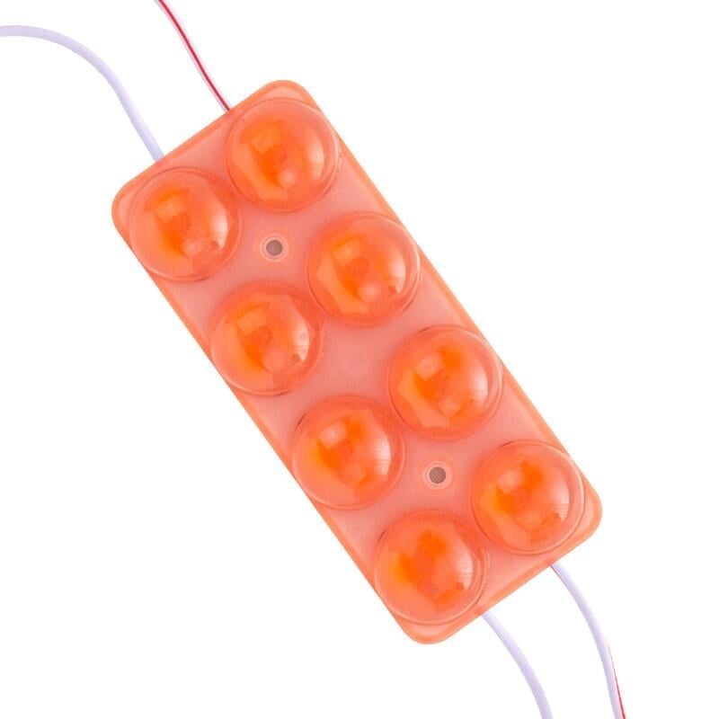 Powermaster 12 Volt 3.6 Watt Kırmızı 2835 Mercekli Modül Led