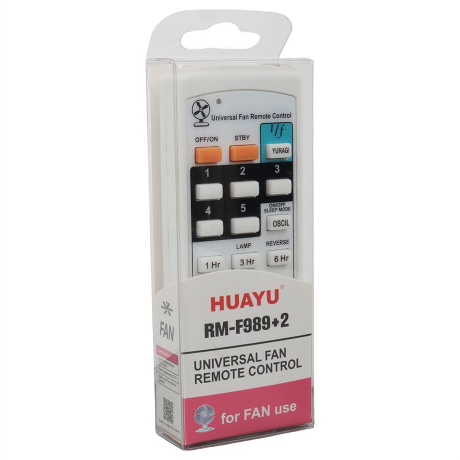 Huayu RM-F989+2 Universal Vantilatör Akıllı Kumanda