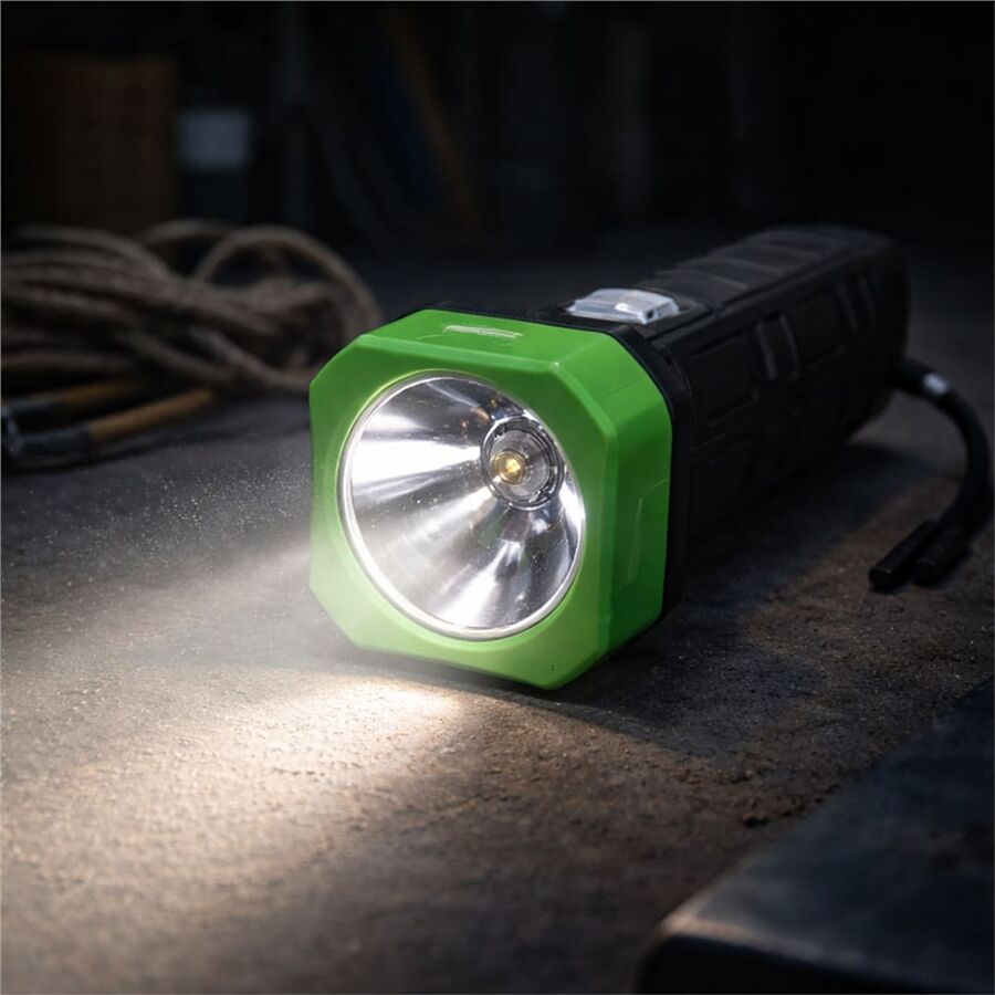 Greyder GD-118 Ledli El Feneri Pilli Işıldak Led Aydınlatma