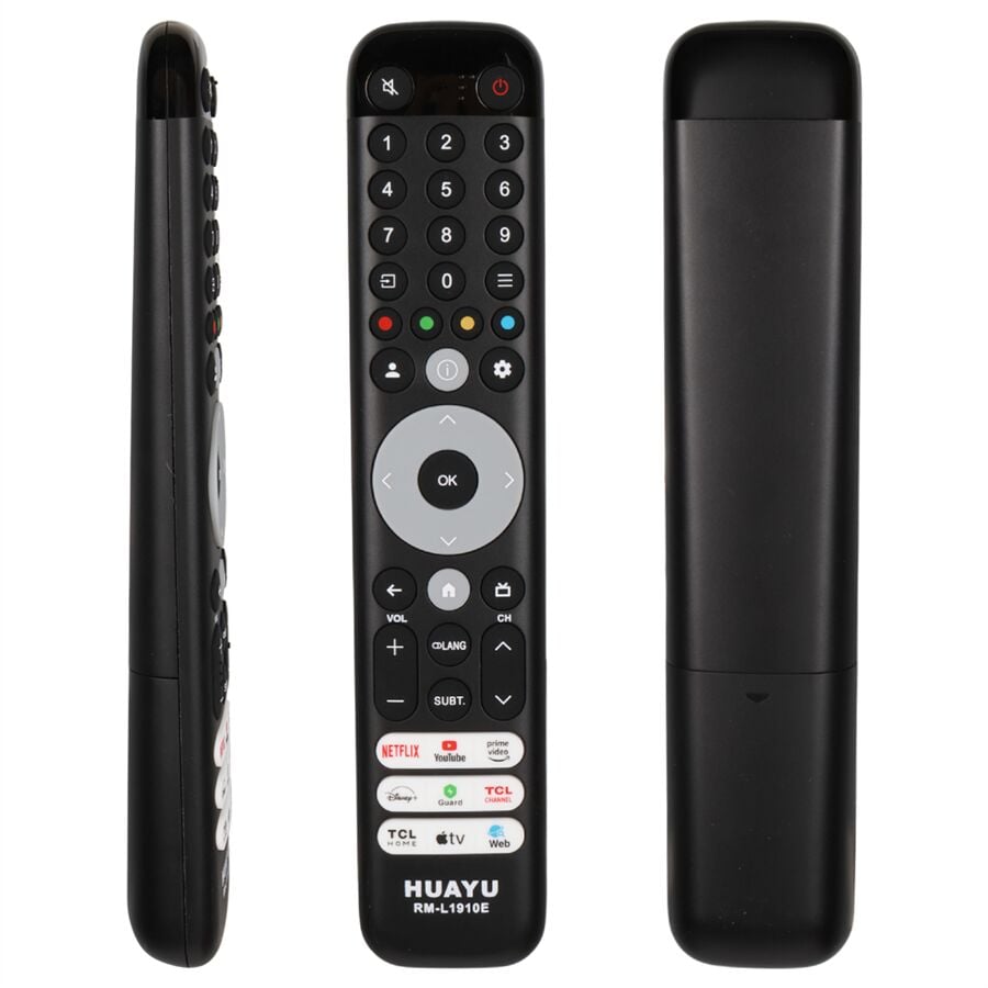 Huayu TCL RM-L1910E Netflix - Youtube - Prime Video Tuşlu LCD Led TV Kumanda