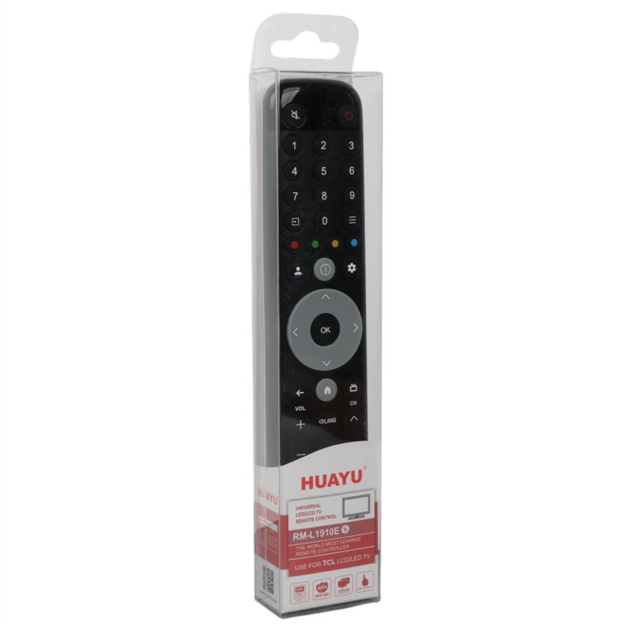 Huayu TCL RM-L1910E Netflix - Youtube - Prime Video Tuşlu LCD Led TV Kumanda