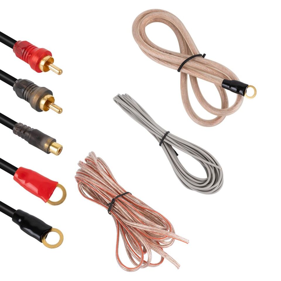 Ayt Fullsound G-506D Oto 8 GA Anfi Kablo Seti Araç Ses Sistemi Kablo Seti