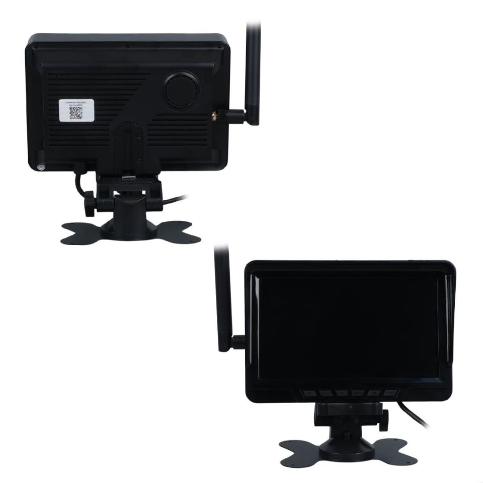 Ayt Powermaster DVR T70-F19 Kablosuz Araç Oto Kamera ve Monitör Seti Geri Arka Görüş Kamerası