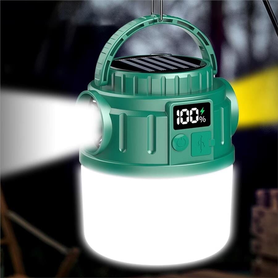 Ayt Powermaster V65-3 24 Ledli 1200 Mah Solar Güneş Enerjili Kamp Lambası Aydınlatma Işıldak Fener