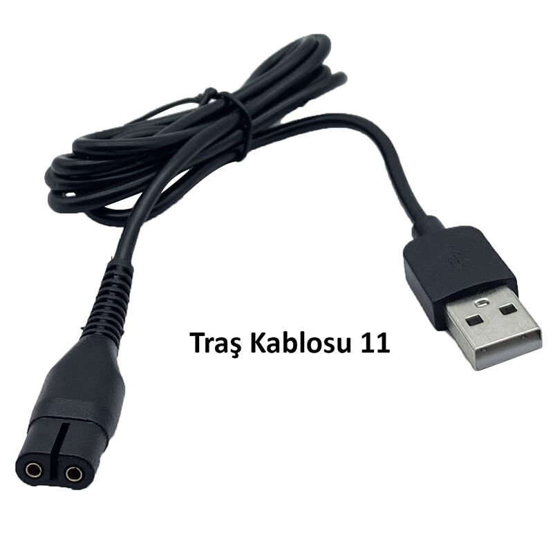 Ayt Tıraş Makinaları İçin Usb Şarj Kablosu Tıraş Makinası Elektirik Şarj Kablosu No:11