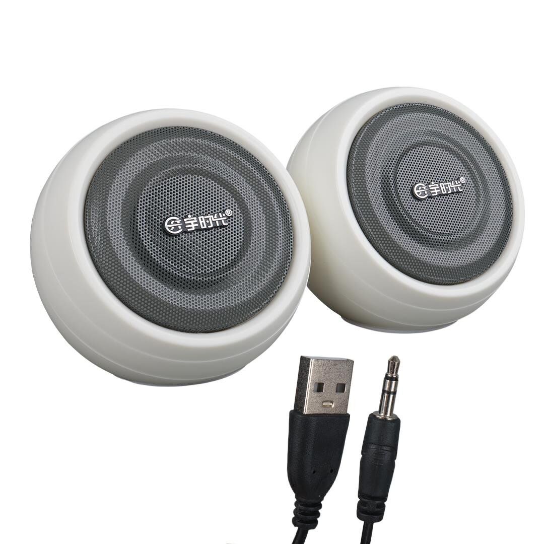 Ayt Magicvoice MV-24845 1+1 Usb Aux Oval Multımedia Ses Sistemi Pc Bilgisayar Hoparlörü Speaker Hoparlör