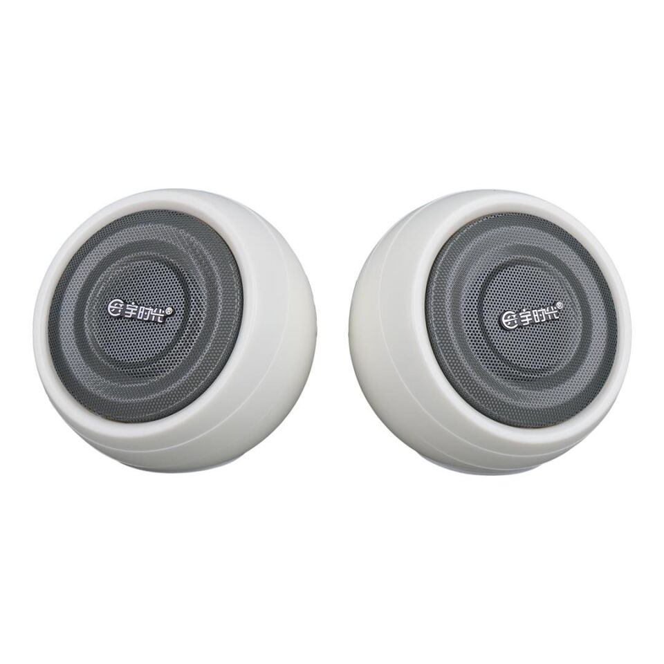 Ayt Magicvoice MV-24845 1+1 Usb Aux Oval Multımedia Ses Sistemi Pc Bilgisayar Hoparlörü Speaker Hoparlör