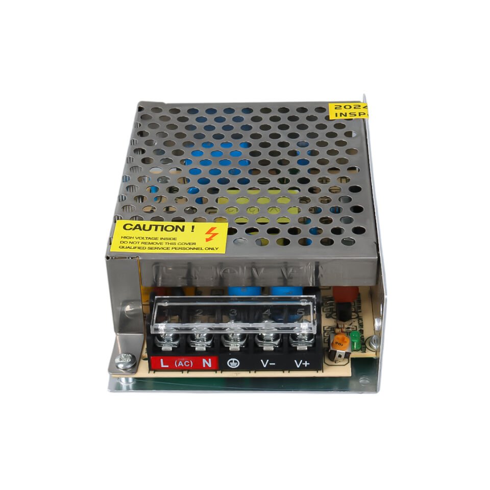 Ayt Powermaster Metal Kasa Adaptör 12 Volt 5 Amper Şerit Led Dvr Kamera Adaptörü