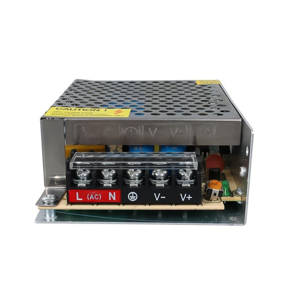 Ayt Powermaster Metal Kasa Adaptör 12 Volt 5 Amper Şerit Led Dvr Kamera Adaptörü