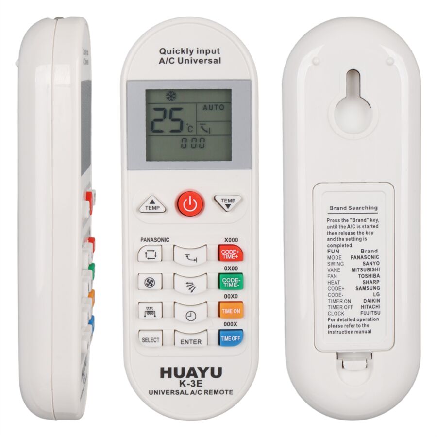 Huayu K-3E Universal A/C Akıllı Klima Kumandası
