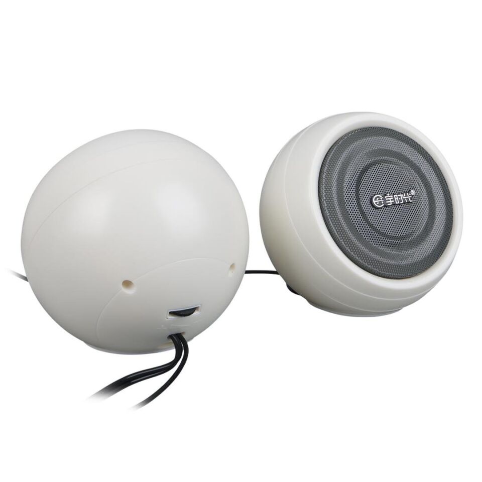 Ayt Magicvoice MV-24845 1+1 Usb Aux Oval Multımedia Ses Sistemi Pc Bilgisayar Hoparlörü Speaker Hoparlör