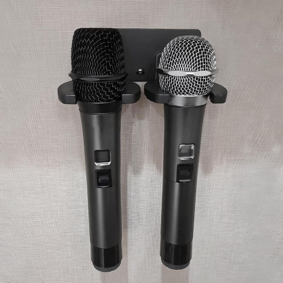 Powermaster Pm-26938 Mikrofon Tutucu 2 Li Mikrofon Tutacağı