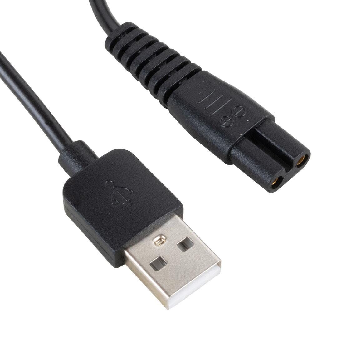 Powermaster Tıraş Makinaları İçin Usb Şarj Kablosu 1 Metre  Uç Ölçüsü 5.4x11 mm No:13