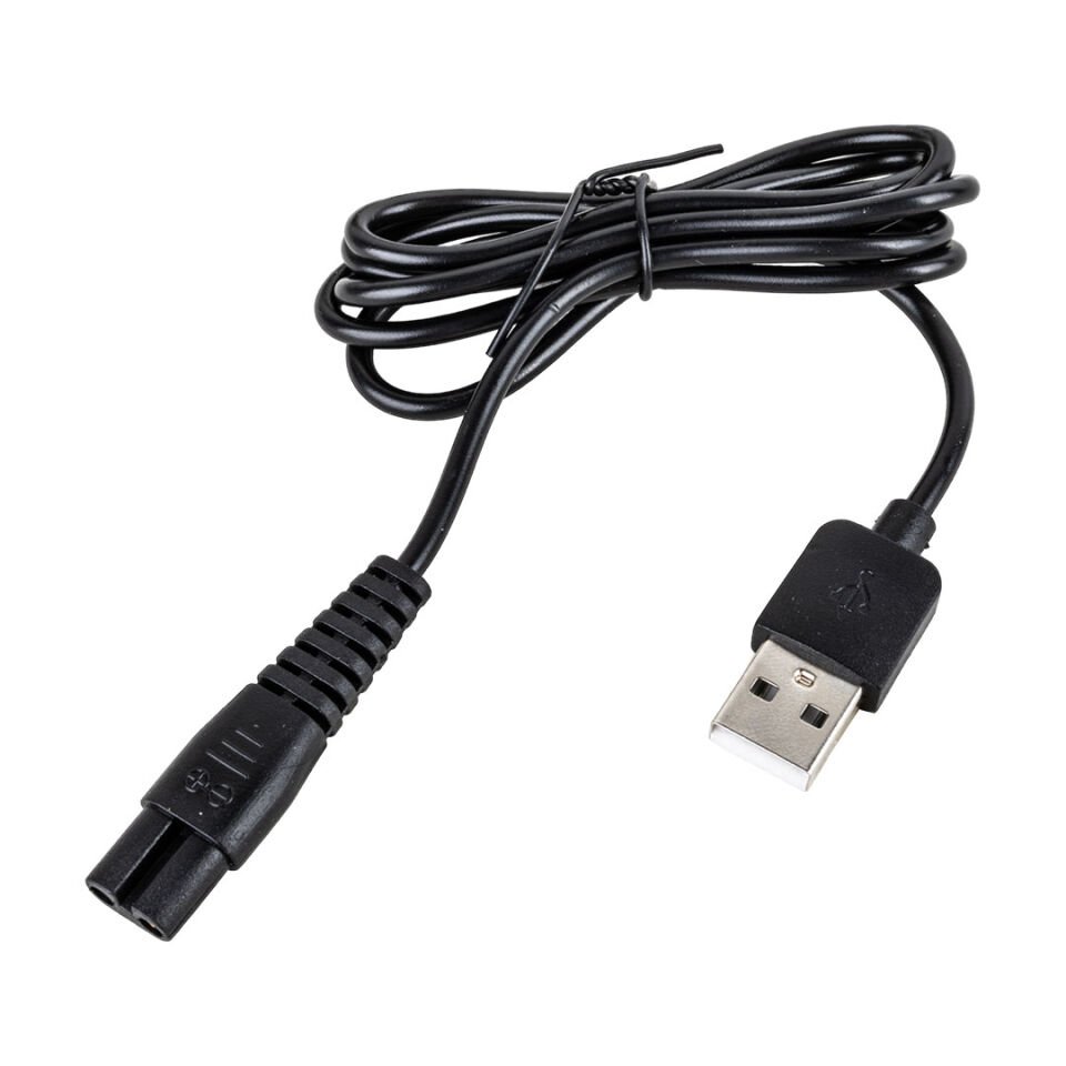 Powermaster Tıraş Makinaları İçin Usb Şarj Kablosu 1 Metre  Uç Ölçüsü 5.4x11 mm No:13