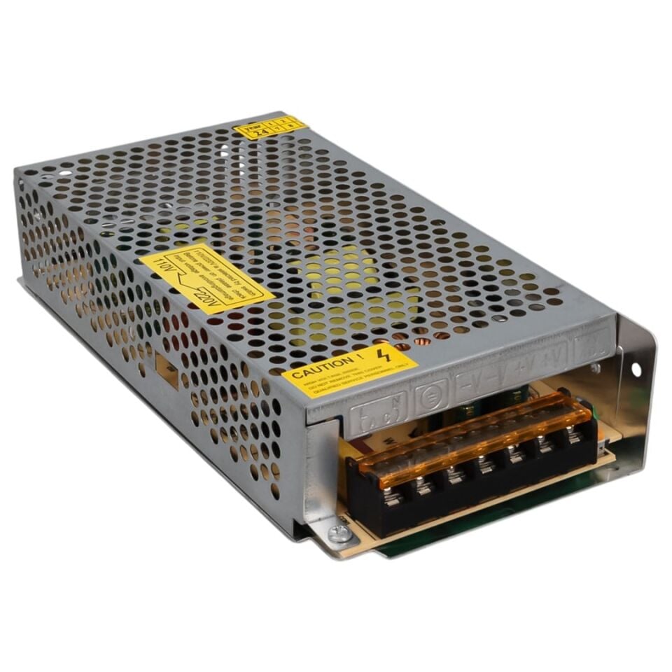 Ayt Powermaster 12 Volt 16.5 Amper Metal Kasa Adaptör 200 Watt Led Adaptörü