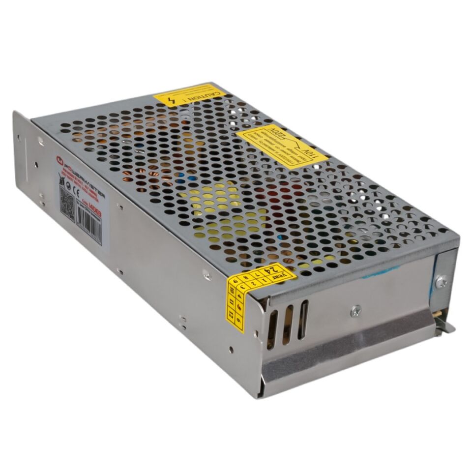 Ayt Powermaster 12 Volt 16.5 Amper Metal Kasa Adaptör 200 Watt Led Adaptörü