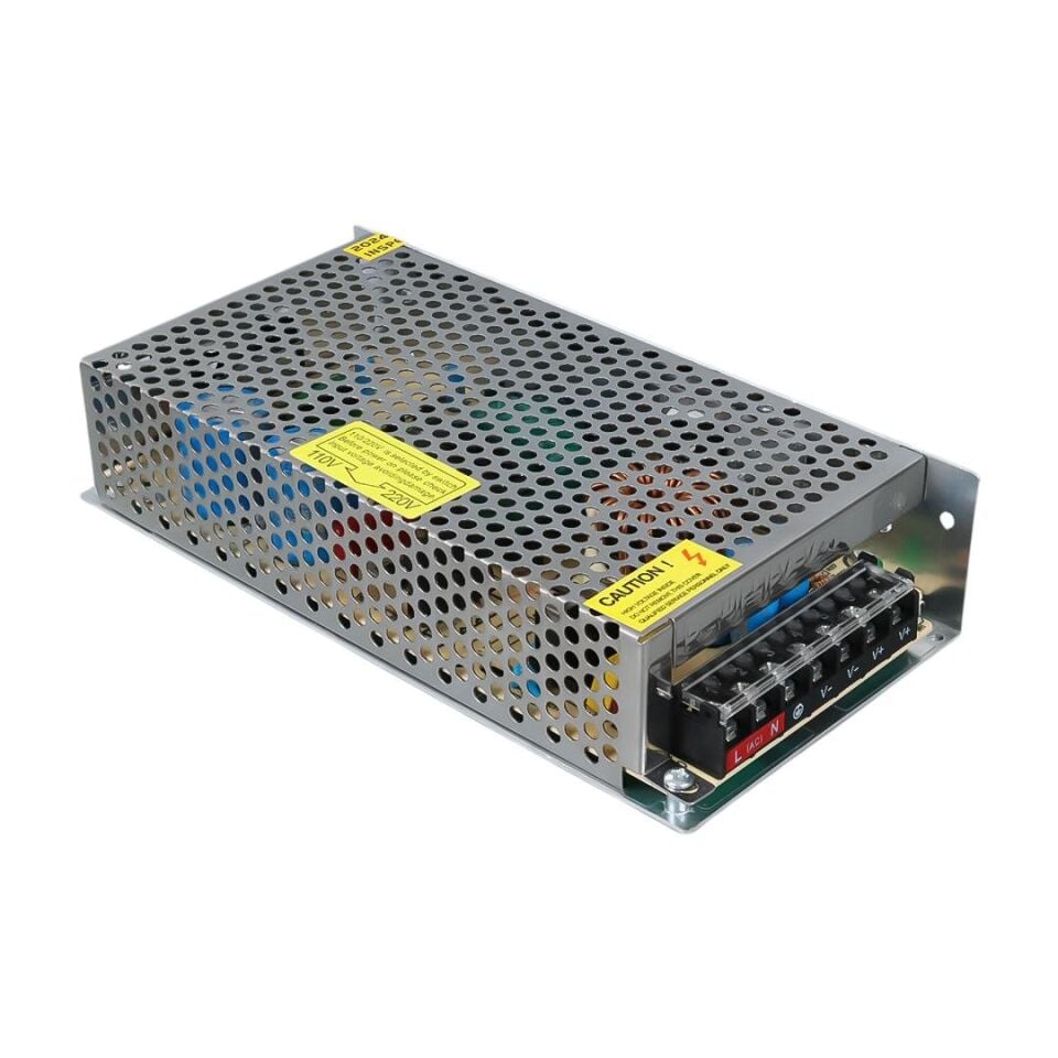 Ayt Powermaster 12 Volt 16.5 Amper Metal Kasa Adaptör 200 Watt Led Adaptörü