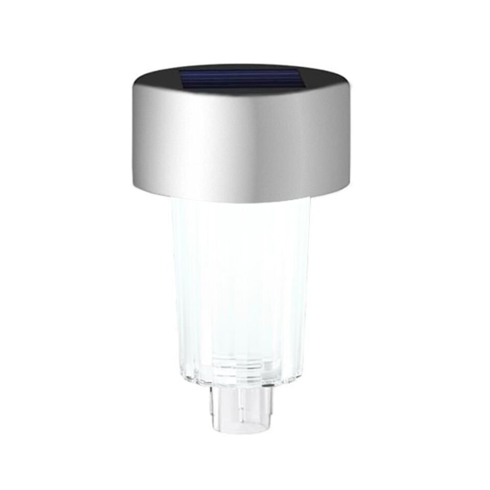 Ayt Powermaster PM-26960 Metal Gövdeli Dc 5V Beyaz Solar Güneş Enerjili Balkon Havuz Bahçe Lambası Led Aydınlatma 6 lı